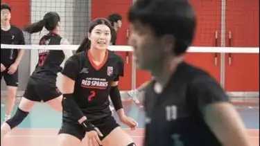 Lee Ho-bin, pemain yang ikut latihan bersama Red Sparks