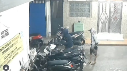 Dua Sepeda Motor Raib di Kebon Jeruk, Diduga Pelaku Ada Empat Orang