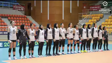 Timnas Voli Putri Indonesia di AVC Nations Cup 2025