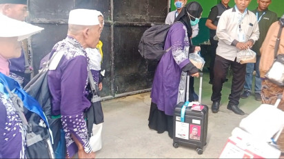 11 Jemaah Haji Negatif Covid-19, Petugas Debarkasi Surabaya Tetap Perketat Skrining