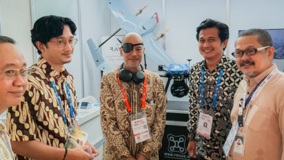 Drone Tempur Karya Anak Bangsa Dipamerkan di Indo Defence 2025