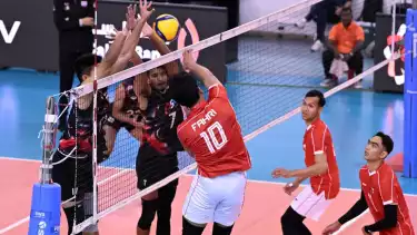 Timnas Voli Putra Indonesia di AVC Nation Cup 2025