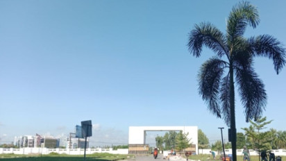 Sebaran Abu Vulkanik Gunung Lewotobi di Bandara Lombok Negatif