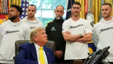 Donald Trump temui skuad Juventus