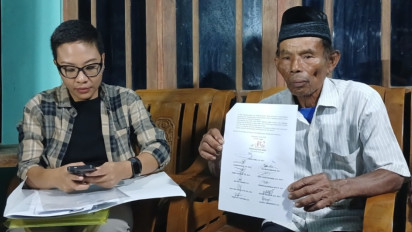 Mbah Tupon Korban Mafia Tanah Ungkap Kegalauannya Masuk Daftar Tergugat di Pengadilan Negeri Bantul