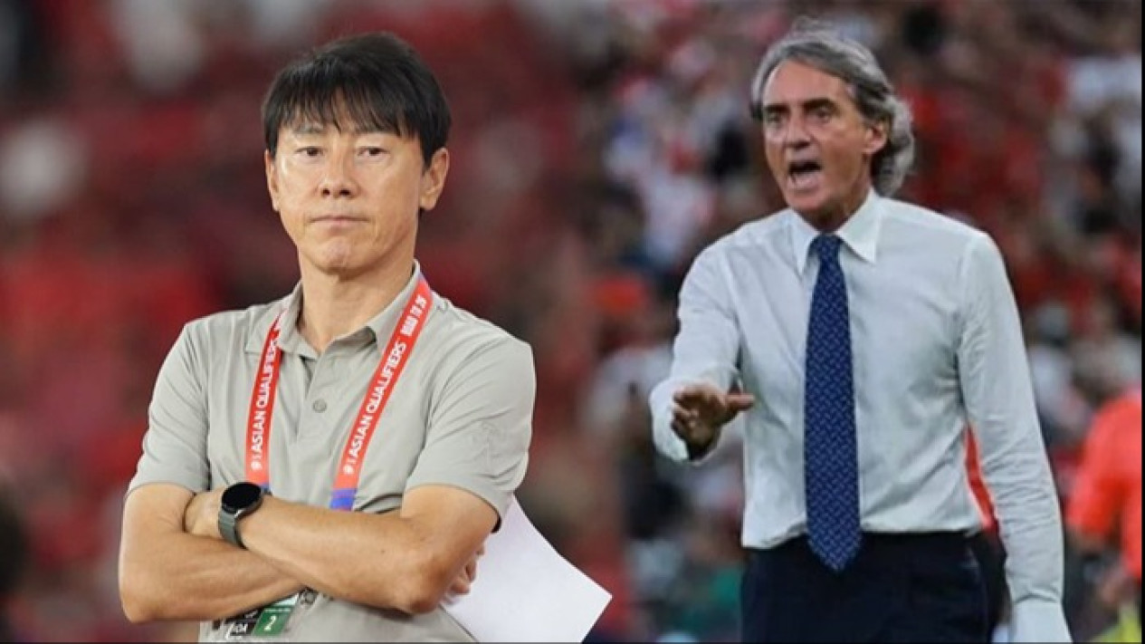 Jadi Kandidat Pelatih Baru China, Segini Perbandingan Gaji Shin Tae-yong dan Roberto Mancini, Tak Disangka Eks Pelatih Timnas Indonesia Itu...
            - galeri foto