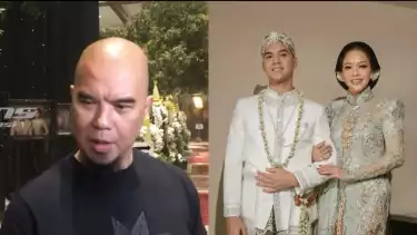 Ahmad Dhani dan Maia Estianty bersama Al Ghazali