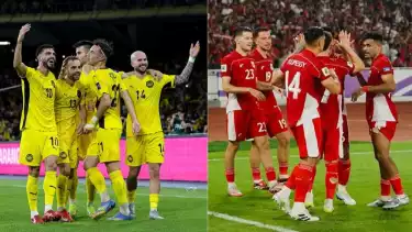 Timnas Malaysia dan Timnas Indonesia