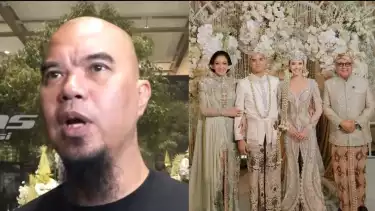 Ahmad Dhani tiba-tiba sebut Maia Estianty acuhkan keluarganya di acara resepsi Al Ghazali