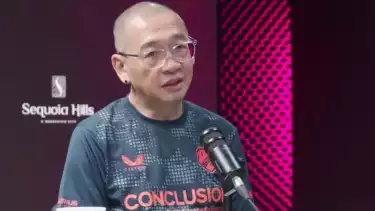 Pengamat sepak bola, Justin Lhaksana alias Coach Justin.