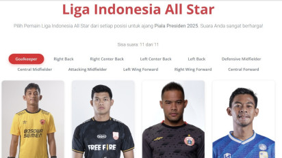 Cara Voting Pemain Liga Indonesia All Stars Piala Presiden 2025