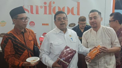 Berhadiah Mukena dan Sajadah, Pengunjung Serbu Booth Ini di Indonesia International Halal Festival 2025