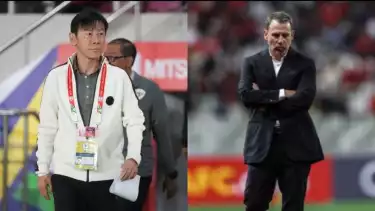 Shin Tae-yong dan calon pelatih China Dejan Djudjevic