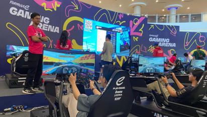 Penonton Formula E Jakarta Antusias Merasakan Mobil Balap Listrik