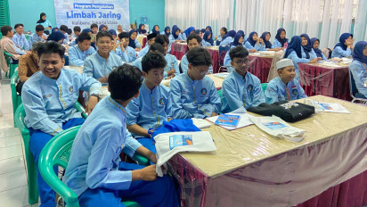 Melalui Edukasi Ghost Net, Siswa di Jakarta Utara Diajak Kelola Limbah Laut