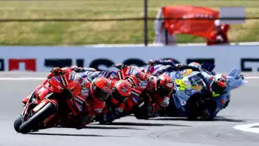 Marc Marquez berhasil rebut pole position di MotoGP Italia 2025