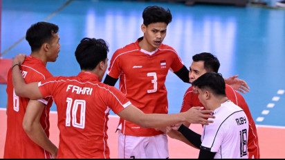 Hasil AVC Nation Cup 2025: Kena Comeback Pakistan, Timnas Voli Indonesia Gagal Melaju ke Babak Semifinal