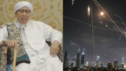Bicara Konflik Iran Serang Israel, Buya Yahya Singgung Kehebohan Syiah yang Bela Palestina Habis-habisan: Ada Orang...