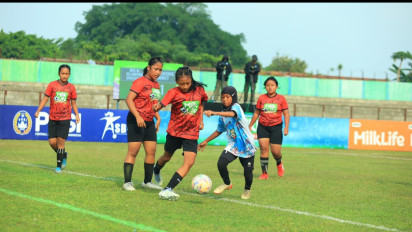 Tinggi, Antusiasme Pesepak Bola Putri Yogyakarta dalam MilkLife Soccer