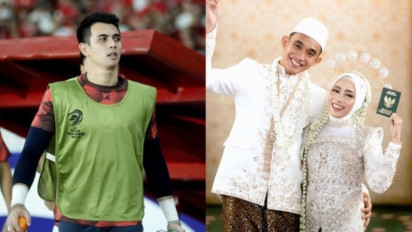 Reaksi Warganet soal Suara Merdu Kiper Timnas Indonesia Nadeo Argawinata Getarkan Pernikahan Rizky Ridho: Kalau sama Mees...