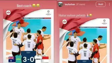 Sindiran Doni Haryono dan Farhan Halim untuk Jeff Jiang Jie Pelatih Timnas Voli Indonesia