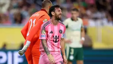 Lionel Messi di laga Inter Miami lawan Palmeiras