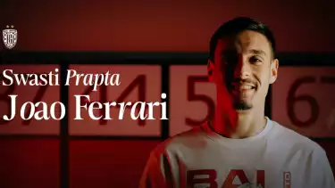 Bek asal Brasil, Joao Ferrari, secara resmi diumumkan sebagai pemain baru Bali United