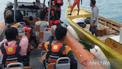 Tim SAR Gabungan Berhasil Temukan Nelayan Hilang di Bangka Barat