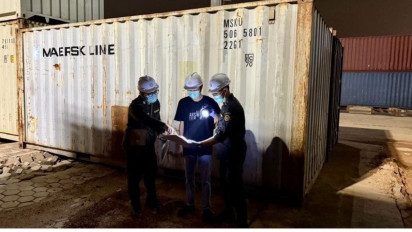 Karantina Kepri Tolak 8,8 Ton Sayuran Asin Asal China