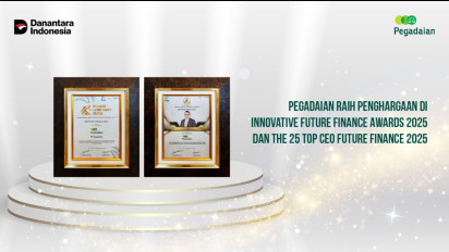 Pegadaian Raih Innovative Future FInance Awards hingga Top 25 CEO Future Finance 2025
