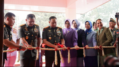 Panglima TNI Resmikan Gedung Grha Wiyata Yuddha Seskoad