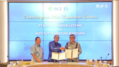 Institut Teknologi Bandung dan PIK2 Tandatangani Nota Kesepahaman, Siap Hadirkan Kampus ITB PIK2
