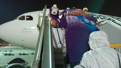 Tertunda Sehari di Jeddah, Jemaah haji asal Banyuwangi akhirnya Pulang ke Tanah Air