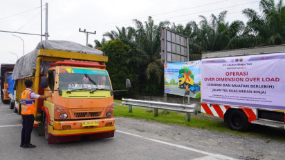 Operasi ODOL dan Microsleep, Komitmen Tol Medan-Binjai Kampanyekan Keselamatan Berkendara di Jalan Tol