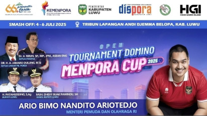 Turnamen Domino Menpora Cup 2025 Digelar, Catat Tanggalnya