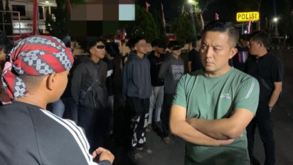 Tim Sancang Polres Garut Ciduk Geng Motor yang Meresahkan Masyarakat