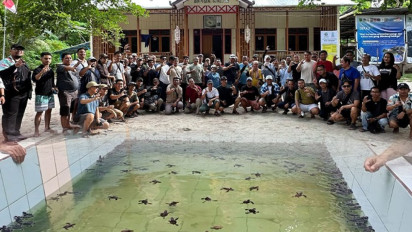 PAMA Group Gandeng Media Selamatkan Satwa Langka di Pulau Sangalaki Kalimantan Timur