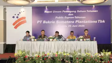 Jajaran Direksi PT Bakrie Sumatera Plantations Tbk (UNSP).