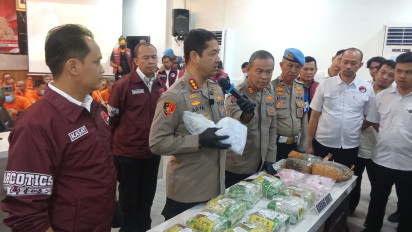 Bongkar Jaringan Narkoba, Polrestabes Makassar Tangkap 107 Tersangka dan Sita 10 Kg Sabu