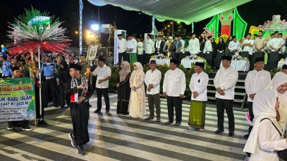 Pawai 1 Muharram 1447 H di Kalteng, Gubernur Agustiar Sabran: Momentum untuk Memperbaiki Kualitas Diri dan Menjaga Kerukunan