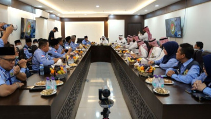 Kunjungi Daker Makkah, Wamenhaj Saudi Apresiasi Sukses Haji 2025