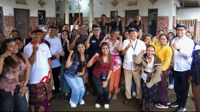 Kunjungan Wamen BUMN ke Desa Ulian Kintamani: Dorong Ekonomi Perempuan Prasejahtera Bersama PNM Mekaar