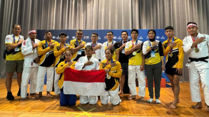 Harumkan Indonesia, Polri Sabet 10 Medali di World Police And Fire Games 2025 dari Judo