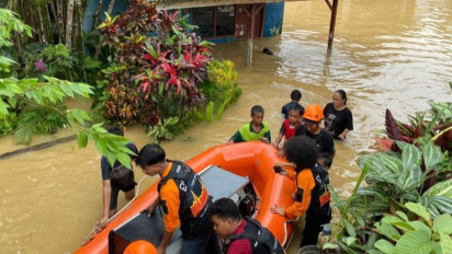 Hujan Deras Tiga Hari Berturut-turut Sebabkan Enam Wilayah di Kendari Sultra Dilanda Banjir Hingga Tanah Longsor