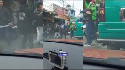 Viral! Ojol dan Opang Baku Hantam di Jalan Cicaheum Kota Bandung