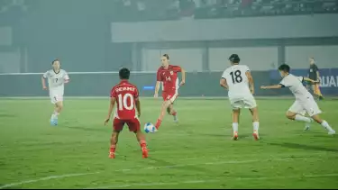 Timnas Putri Indonesia Vs Kirgiztan