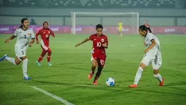 Timnas Putri Indonesia Vs Kirgiztan