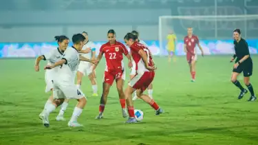 Timnas Putri Indonesia Vs Kirgiztan