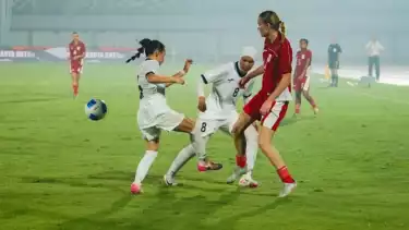 Timnas Putri Indonesia Vs Kirgiztan