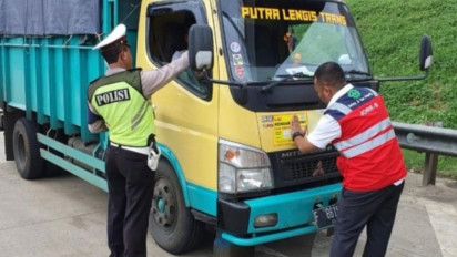 Polda Lampung Catat 693 Kendaraan ODOL Ditindak Selama Satu Bulan Tetakhir